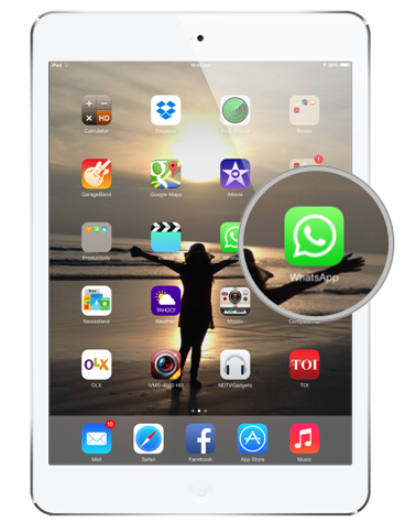 WhatsApp for iPad, iPod