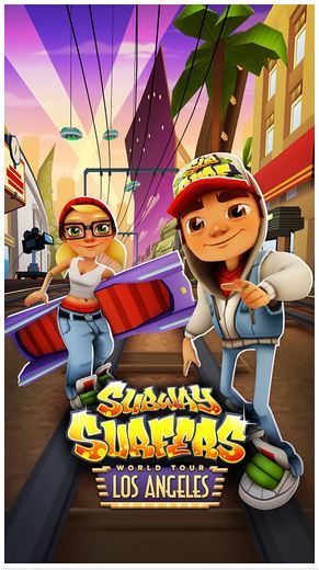 Download Subway Surfers Los Angeles Modded APK, Unlimited Coins